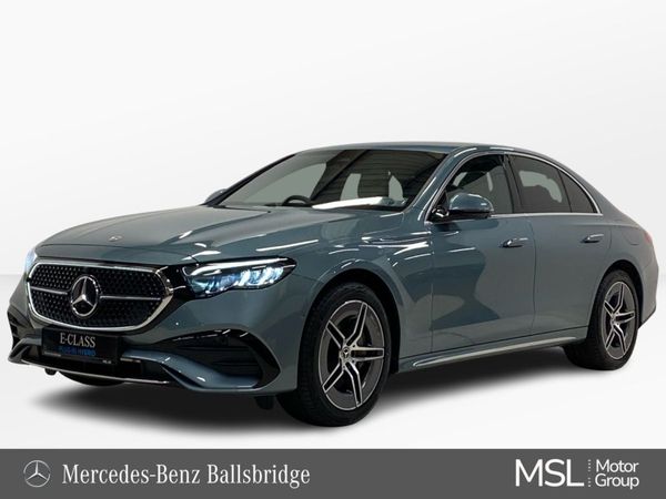 Mercedes-Benz E-Class Saloon, Petrol Plug-in Hybrid, 2025, Silver