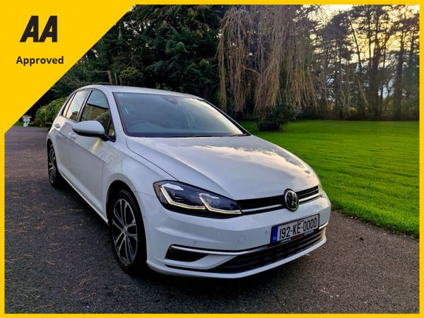 Volkswagen Golf Hatchback, Petrol, 2019, White
