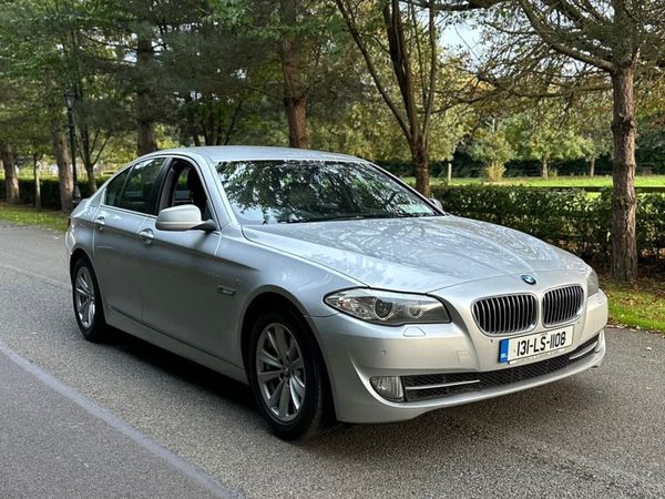 BMW 5-Series Saloon, Diesel, 2013, Silver
