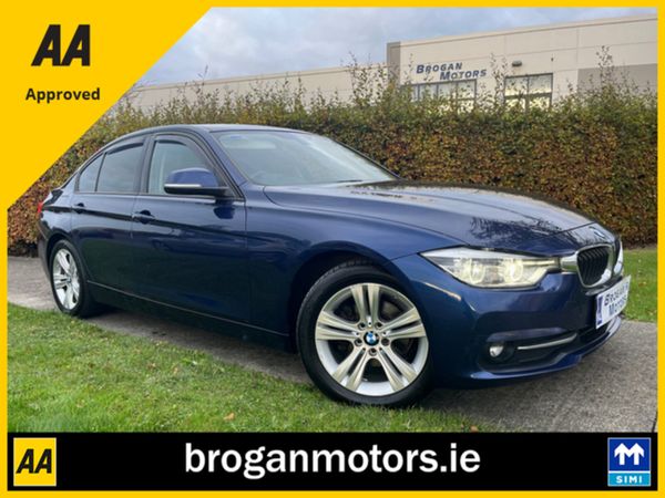 BMW 3-Series Saloon, Diesel, 2017, Blue