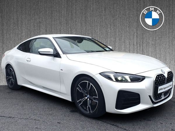 BMW 4-Series Coupe, Petrol, 2025, White