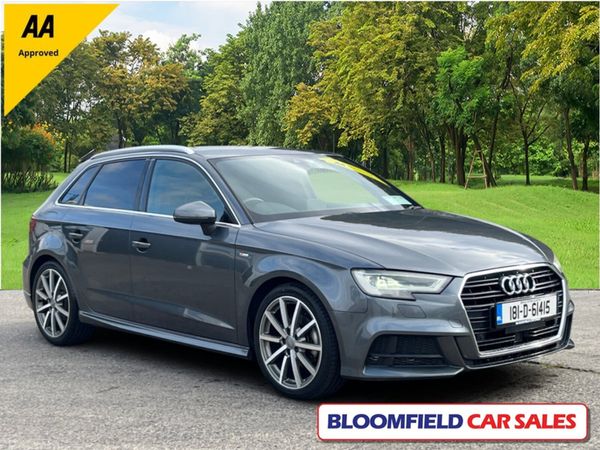 Audi A3 Hatchback, Petrol, 2018, Grey