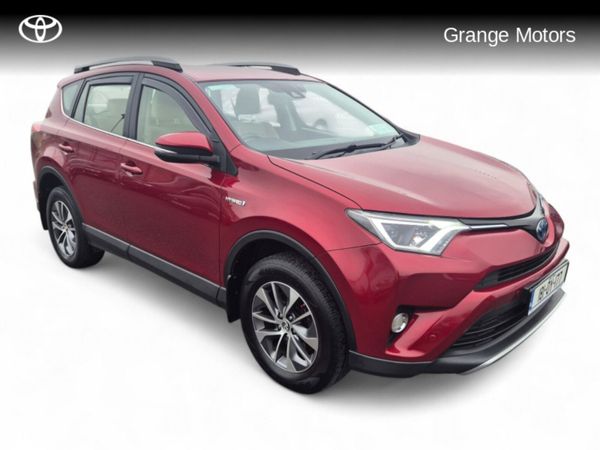 Toyota RAV4 SUV, Petrol Hybrid, 2018, Red