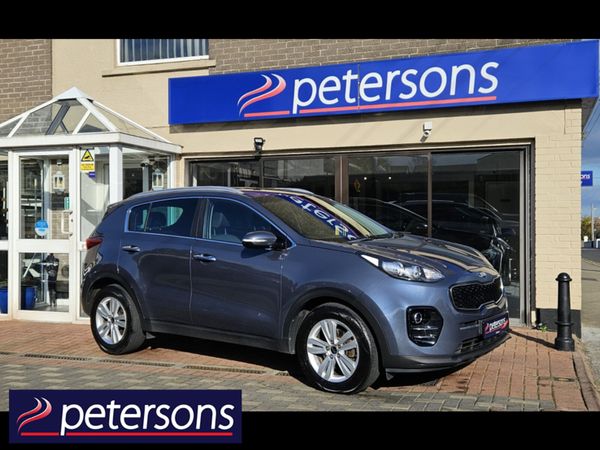 Kia Sportage Estate, Diesel, 2017, Blue