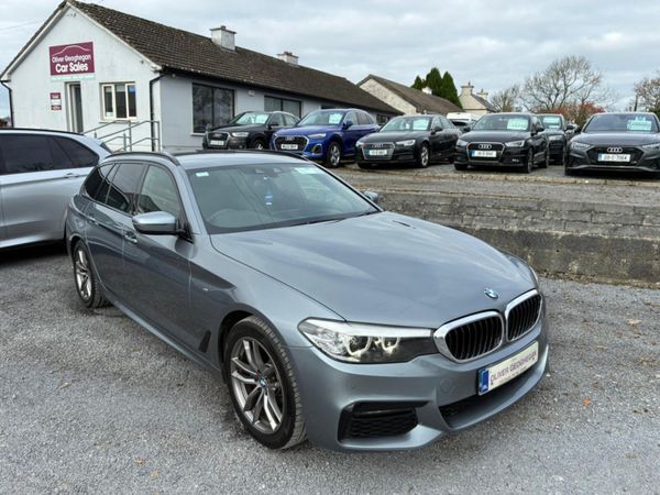 BMW 5-Series Estate, Diesel, 2019, Blue
