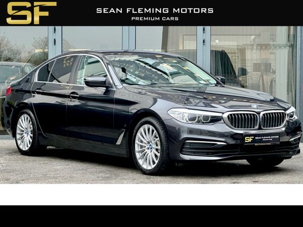 BMW 5-Series Saloon, Petrol Plug-in Hybrid, 2018, Grey