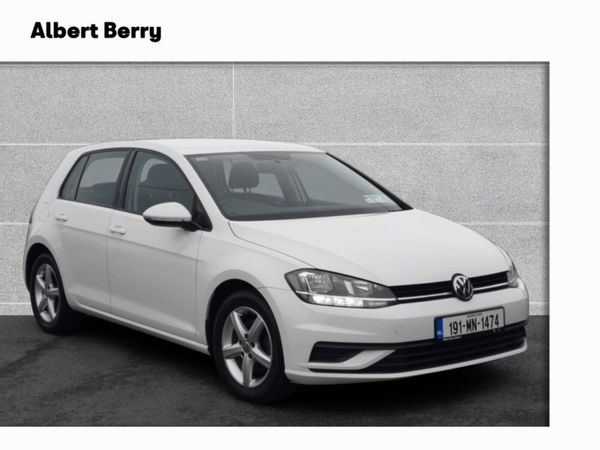Volkswagen Golf Hatchback, Diesel, 2019, White