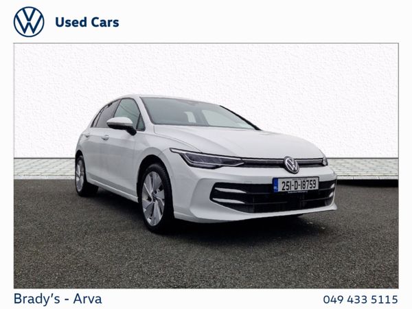 Volkswagen Golf Hatchback, Petrol, 2025, White