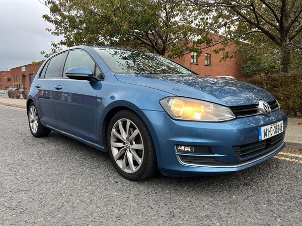 Volkswagen Golf Hatchback, Diesel, 2014, Blue