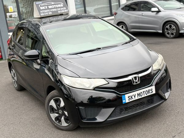 Honda Fit Hatchback, Petrol Hybrid, 2015, Black
