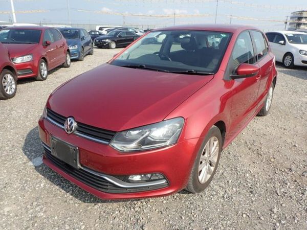 Volkswagen Polo Hatchback, Petrol, 2017, Red