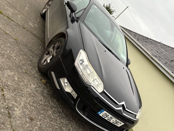Citroen C5 Saloon, Diesel, 2009, Black