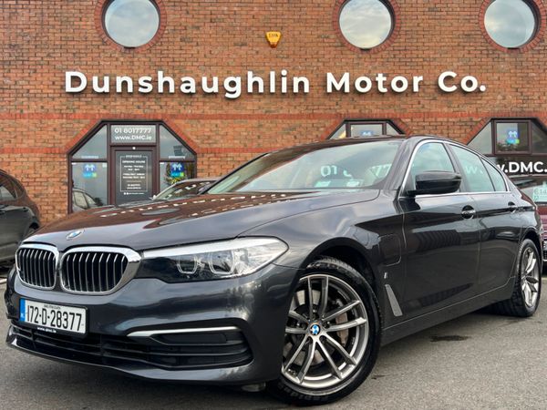 BMW 5-Series Saloon, Petrol Plug-in Hybrid, 2017, Grey