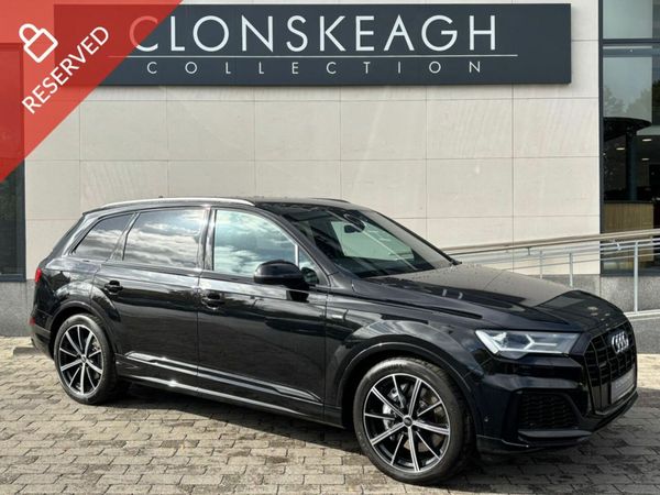 Audi Q7 SUV, Petrol Plug-in Hybrid, 2024, Black