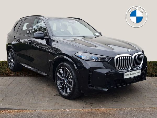 BMW X5 SUV, Petrol Plug-in Hybrid, 2024, Black