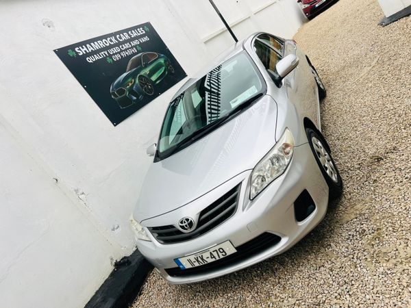Toyota Corolla Saloon, Petrol, 2011, Silver