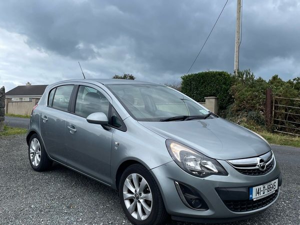 Opel Corsa Hatchback, Petrol, 2014, Silver