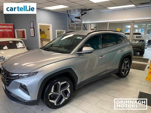 Hyundai Tucson SUV, Petrol Hybrid, 2022, Grey