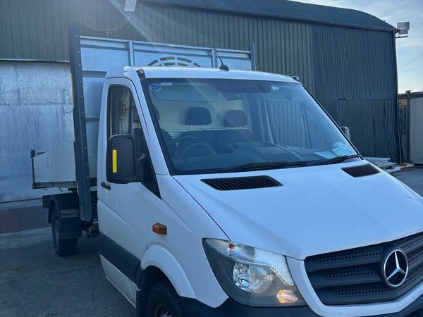 Mercedes-Benz Sprinter Tipper, Diesel, 2016, White