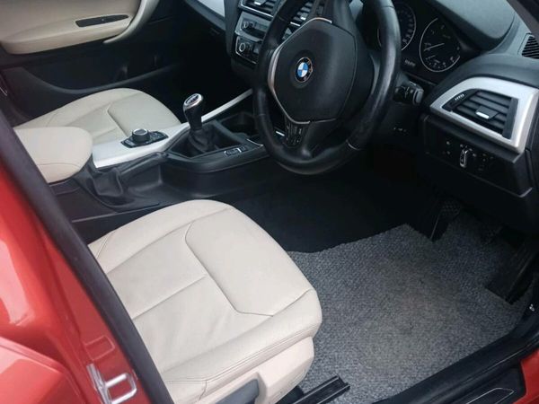 BMW 1-Series Hatchback, Diesel, 2015, Orange