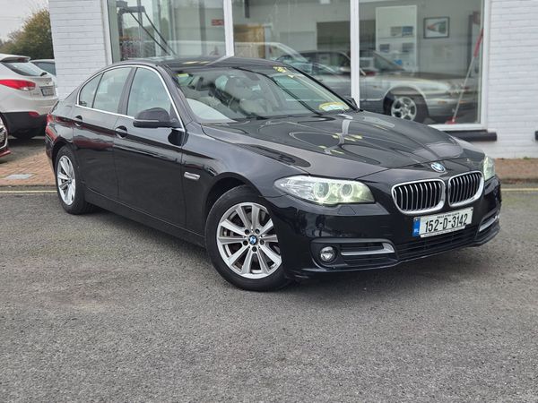 BMW 5-Series Saloon, Diesel, 2015, Black