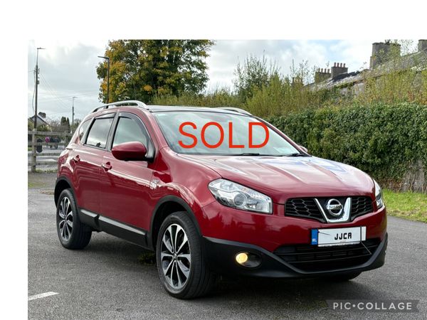 Nissan Qashqai Hatchback, Diesel, 2013, Red