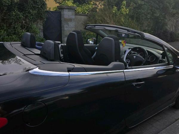 Peugeot 308 Convertible, Diesel, 2009, Black