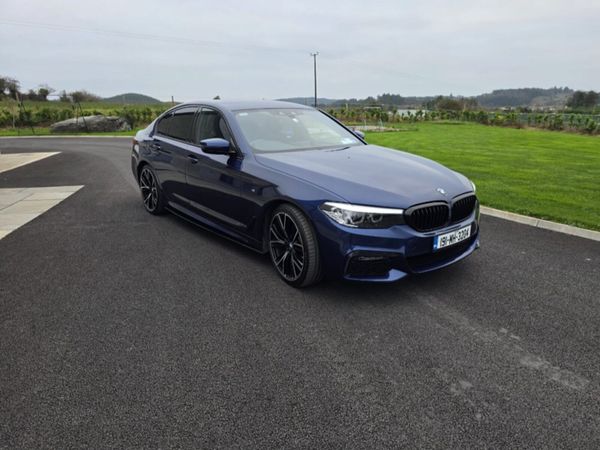 BMW 5-Series Saloon, Diesel, 2019, Blue