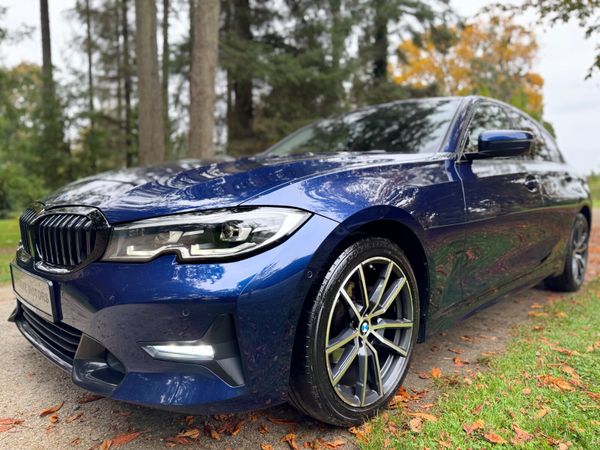 BMW 3-Series Saloon, Diesel, 2019, Blue