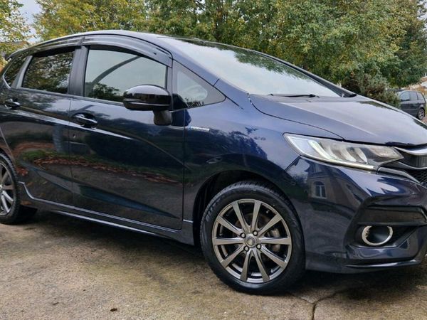Honda Fit Hatchback, Petrol Hybrid, 2019, Blue