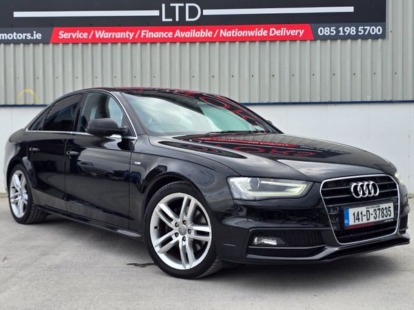 Audi A4 Saloon, Diesel, 2014, Black