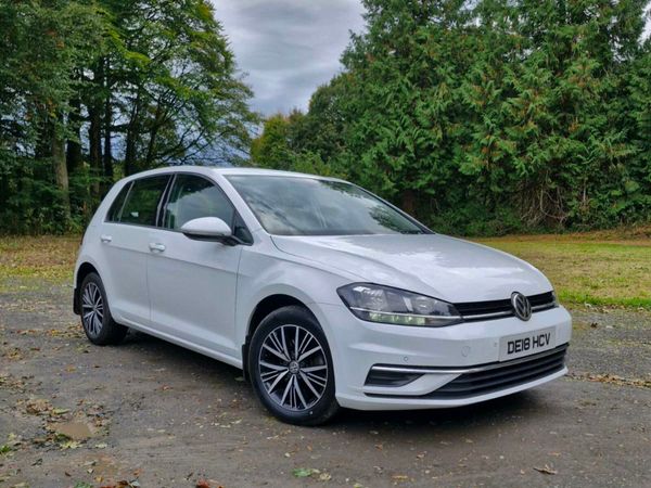 Volkswagen Golf Hatchback, Diesel, 2018, White
