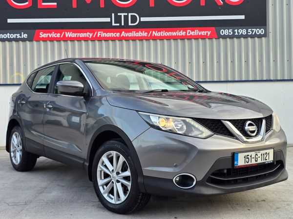 Nissan Qashqai Hatchback, Diesel, 2015, Grey