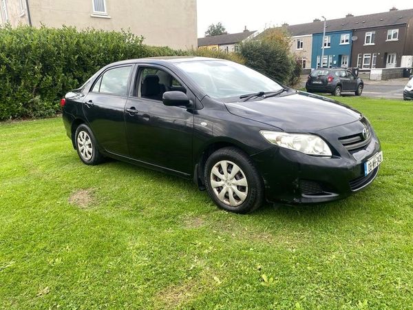 Toyota Corolla Saloon, Petrol, 2008, Black