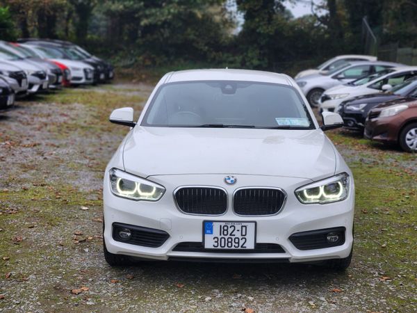 BMW 1-Series Hatchback, Petrol, 2018, White