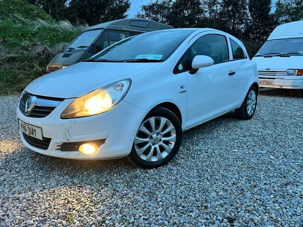 Vauxhall Corsa Hatchback, Petrol, 2011, White