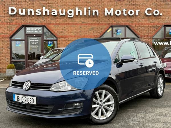 Volkswagen Golf Hatchback, Diesel, 2016, Blue
