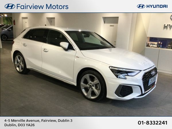 Audi A3 Hatchback, Petrol Hybrid, 2023, White