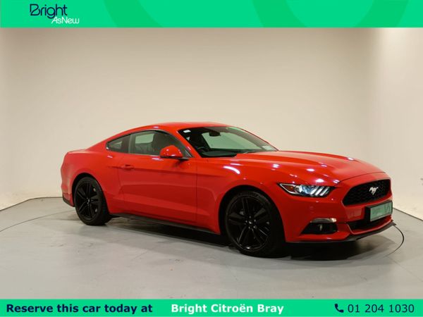 Ford Mustang Coupe, Petrol, 2017, Red