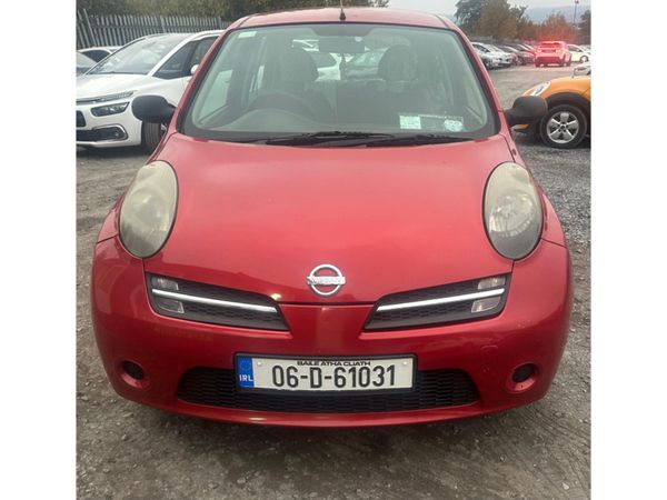 Nissan Micra Hatchback, Petrol, 2006, Red