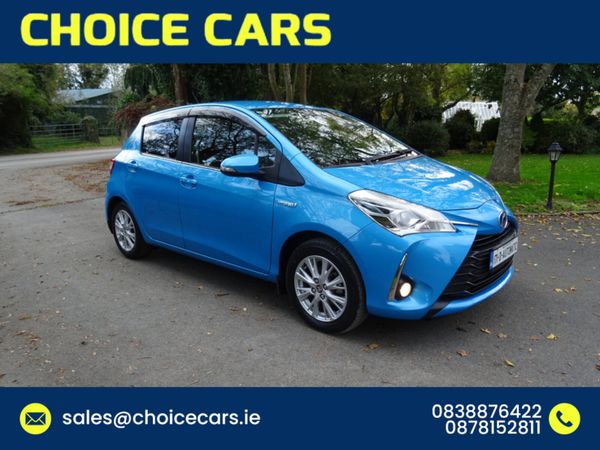 Toyota Yaris Hatchback, Petrol Hybrid, 2017, Blue