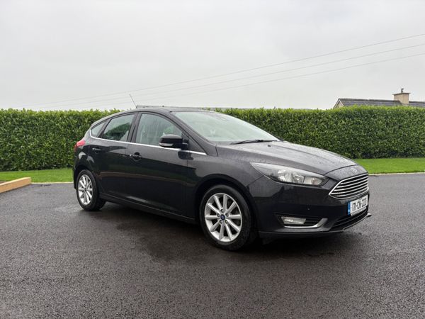 Ford Focus Hatchback, Diesel, 2017, Black