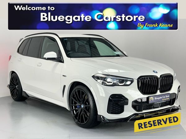 BMW X5 Estate, Petrol Hybrid, 2022, White