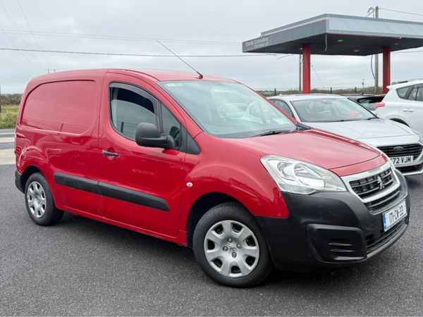 Peugeot Partner Van, Diesel, 2017, Red