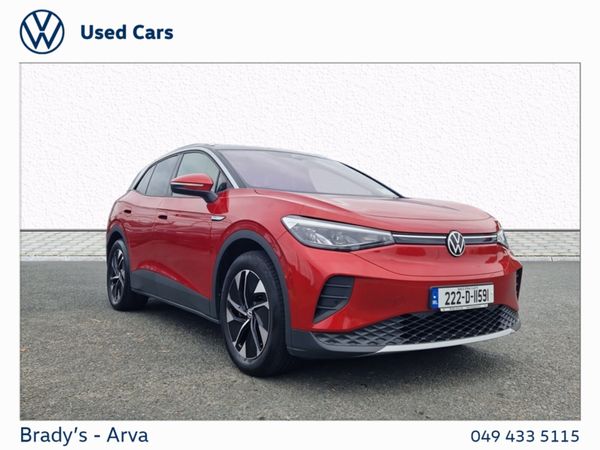 Volkswagen ID.4 SUV, Electric, 2022, Red