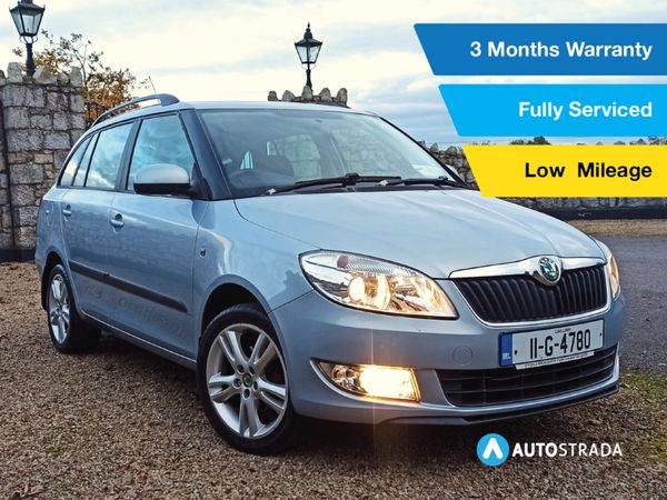Skoda Fabia Estate/Jeep, Petrol, 2011, Blue