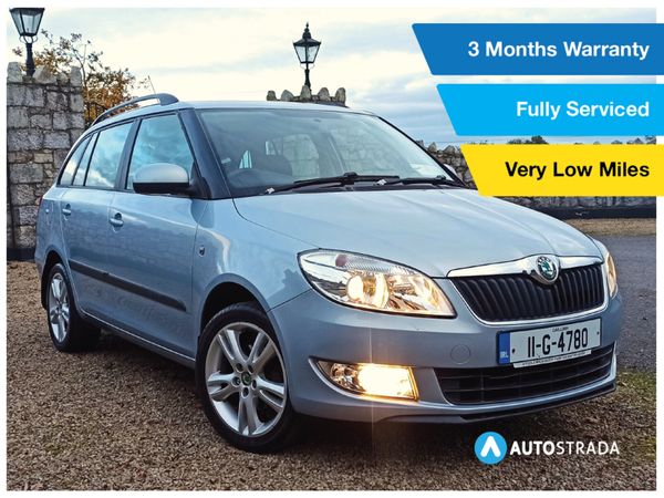 Skoda Fabia Estate/Jeep, Petrol, 2011, Blue