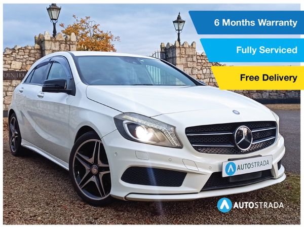 Mercedes-Benz A-Class Hatchback, Petrol, 2014, White