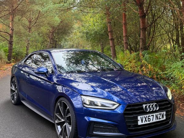 Audi A5 Coupe, Diesel, 2017, Blue