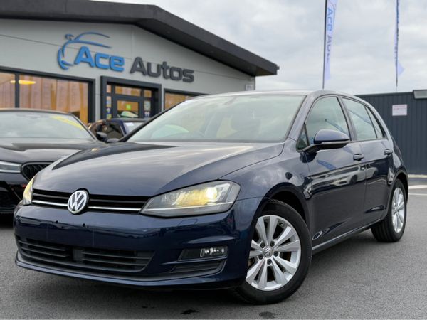 Volkswagen Golf Hatchback, Petrol, 2014, Blue